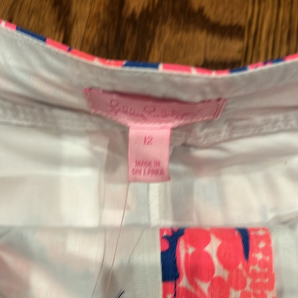 Lilly Pulitzer Nicki Skort Ikat Blue Mocean print size 12 NWT RARE - Picture 7 of 8